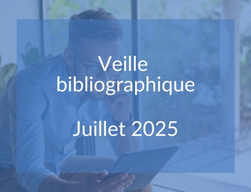 Veille bibliographique – Juillet 2025